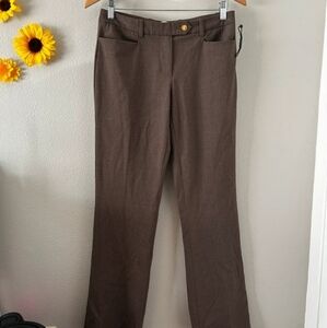 Calvin Klein Brown Straight Leg Pants